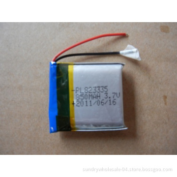 Lithium-Ion Polymer Battery 3.7V, 850mAh